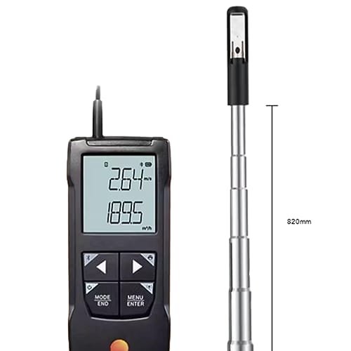Precision Thermal Wind Speed Meter with High Accuracy - Enviro Testers