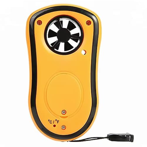 Handheld Digital Anemometer with Temperature Display - Enviro Testers