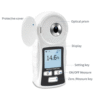 Brix Digital Refractometer for Sugar, Food, Fruit, & Beverages - Enviro Testers