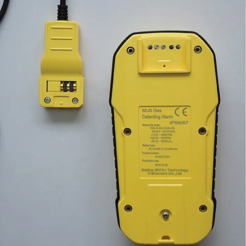 Enviro Testers Gas Detector, CH4 CO, O2, H2S Multi 4 Gas Analyzer