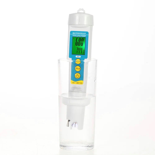 Enviro Testers 3 in 1 Water Quality pH Meter