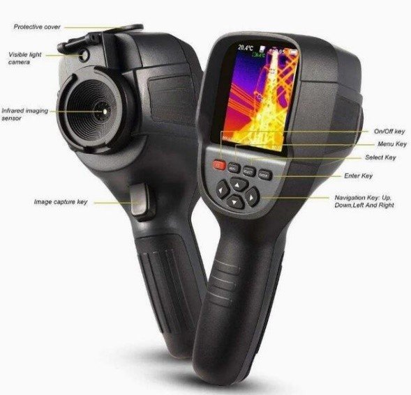 Industrial Thermal Imaging Camera for Diagnostics with IR Technology - Enviro Testers
