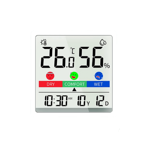 ETEAEH-235-1.png Enviro Testers LCD AE Hygrometer Clock