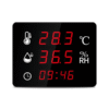 Enviro Testers Wall-Mount LED Thermometer And AE Hygrometer