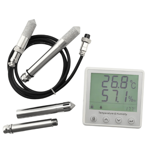 Enviro Testers Stainless Steel Probe Hygrometer And Thermometer