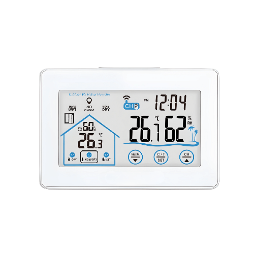 Enviro Testers Touch Screen LCD Weather Station With Hygrometer