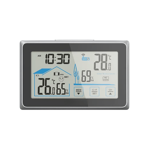 Enviro Testers Touch Screen LCD Weather Station With Hygrometer