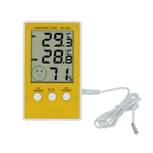Enviro Testers Digital Thermometer Hygrometer With Alarm