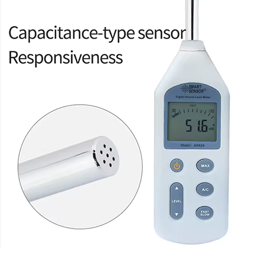 High Accuracy Digital Sound Level Meter 35-130dB for Hearing Tests - Enviro Testers 