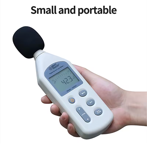 ETEASLM-434-2.png High Accuracy Digital Sound Level Meter 35-130dB for Hearing Tests - Enviro Testers