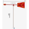 Customizable Mechanical Anemometer, Wind direction vane with Galvanized Bracket - Enviro Testers