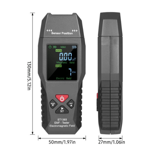 Enviro Testers Rechargeable LCD EMF Detector