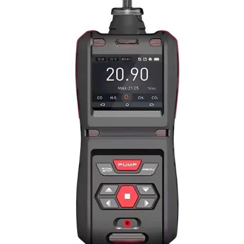 Handheld 6-In-1 Gas Analyzer with Pump & Wireless IR Printer – OEM Ready – Enviro Testers