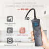 Digital Combustible Gas Leak Detector with Flexible Probe & Fast Alarm – Enviro Testers