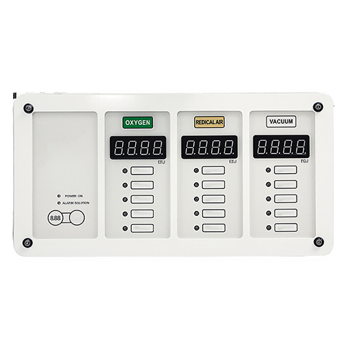 Medical Gas Area Alarm Panel With Integrated Zone Valve Box - Enviro Testers