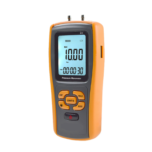 Handheld Manometer with Data Record and Transmission - Enviro Testers