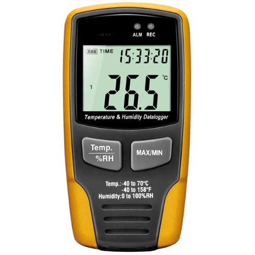 Enviro Testers Light Alarm Temperature And Humidity Logger