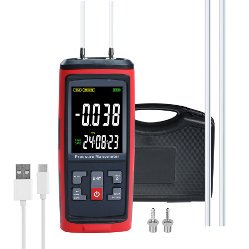 High Accuracy Portable Digital Manometer - Enviro Testers