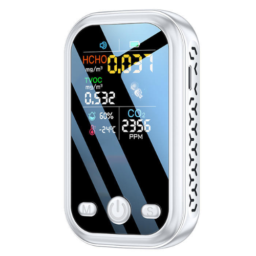 ETEFgd-165-1.png Portable CO₂ Air Quality Detector with Formaldehyde Monitoring – Enviro Testers