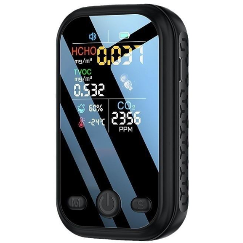 Portable CO₂ Air Quality Detector with Formaldehyde Monitoring – Enviro Testers