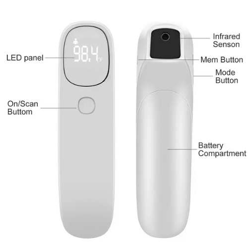 ETEHAT-124-1.png Enviro Testers High Accuracy Infrared Forehead Thermometer