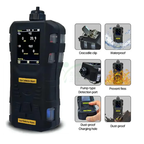 Enviro Testers Portable Multi Gas Detector with Pump Type