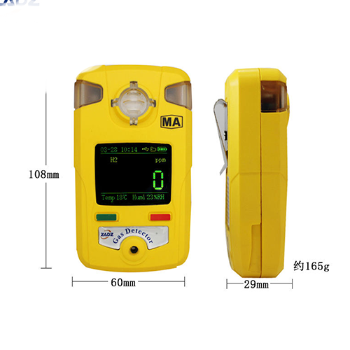Portable Hydrogen H2 Gas Detector with Vibration Sound Light Alarm ABS - Enviro Testers