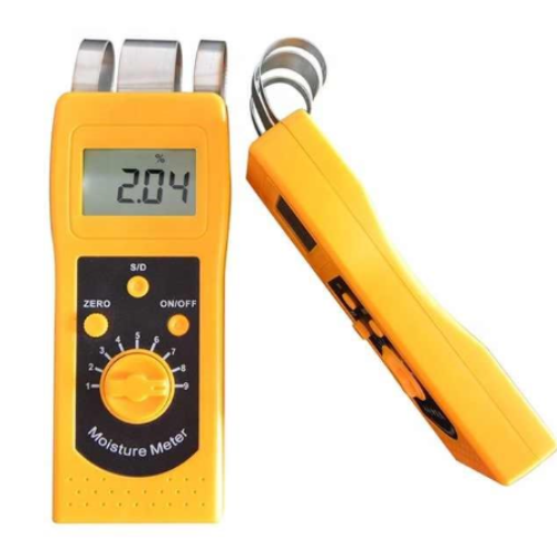 Digital Textile Moisture Meter for Cotton, Yarn, and Fabric - Enviro Testers