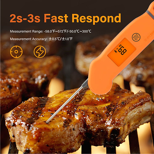 ETEHPH-415-2.png Fast Read Digital Meat Thermometer with Rotatable Backlit LCD - Enviro Testers