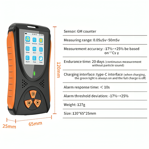 ETEHPRM-201-5-1.png Enviro Testers X-ray Dosimeter Radiation Detector