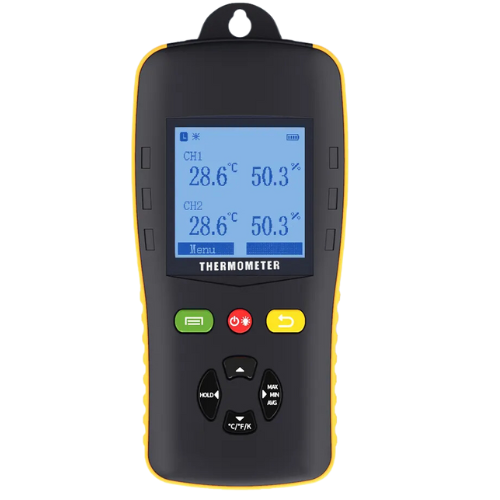 High - Precision Handheld Thermometer and Hygrometer Logger - Enviro Testers