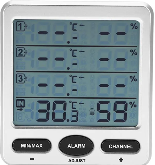 Enviro Testers Wireless Indoor/Outdoor Humidity Hygrometer Temperature