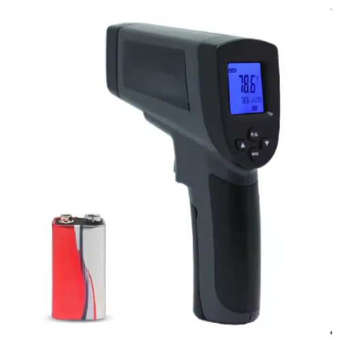 Dual Laser Infrared Thermometer with Adjustable Emissivity - Enviro Testers