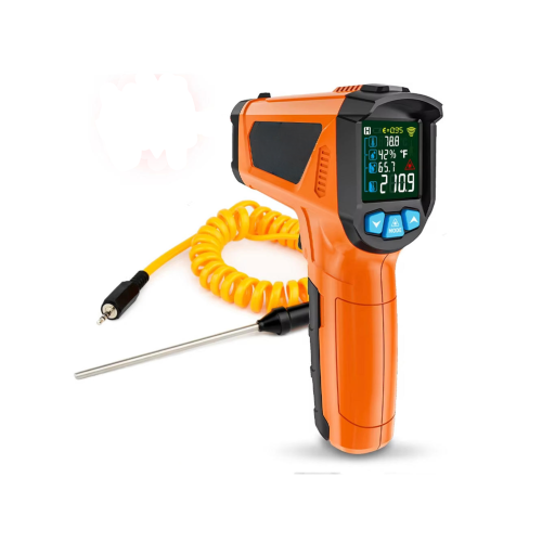 Fast Response Infrared Thermometer with Adjustable Emissivity - Enviro Testers