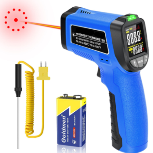 Professional Infrared Thermometer with 13 Laser & LCD Display - Enviro Testers