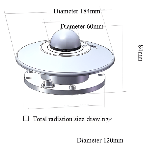 ETEIRM-210-4.png Enviro Testers Solar Measuring Radiation Sensor Pyranometer