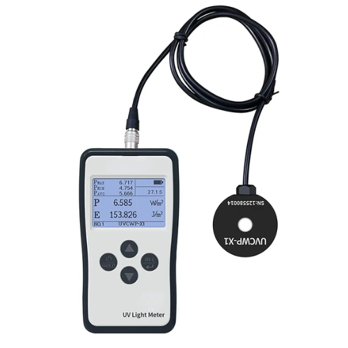 ETEIRM-215-1.png UV Light Meter Host with Intelligent Probe Matching for UVA, UVB, UVC - Enviro Testers
