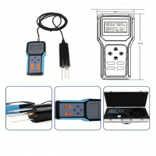 Enviro Testers Portable Moisture Analyzer With Data Storage