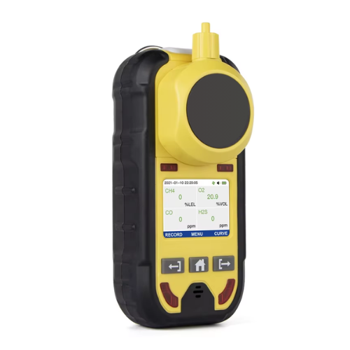 Portable Multi Gas Detector with LCD Display and Quadruple Alarm - Enviro Testers 
