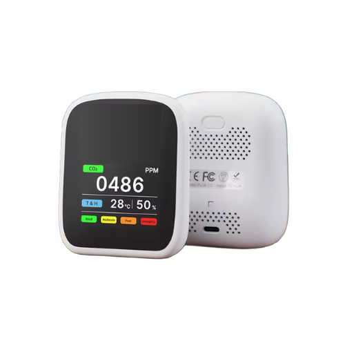 Multifunctional CO and CO2 Air Quality Monitor with Temp and Humidity Sensor - Enviro Testers