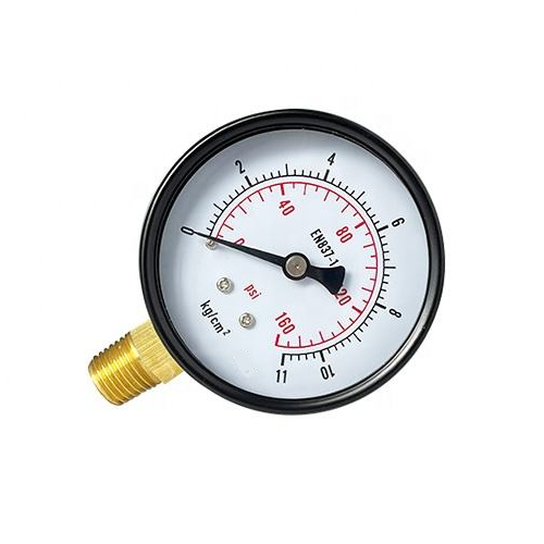Radial Bottom Connection Pressure Gauge Manometer - Enviro Testers