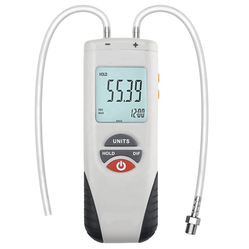 Digital Handheld Manometer for Gas and HVAC Pressure - Enviro Testers