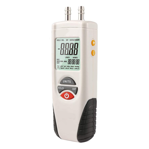 Digital Handheld Manometer for Gas and HVAC Pressure - Enviro Testers