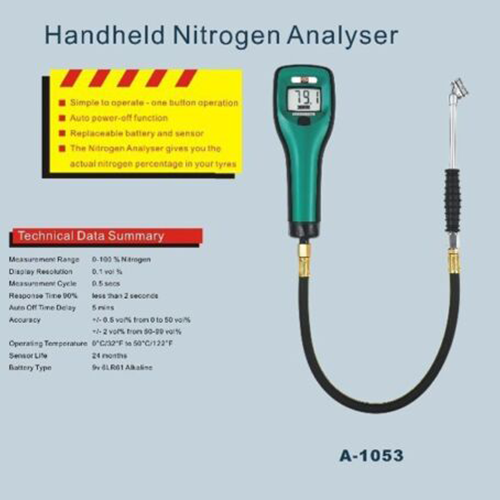 Enviro Testers Portable Nitrogen Analyser and Purity Tester - Auto Power-off