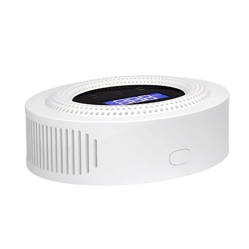 Smart WiFi Gas & Heat Detector with High-Intensity Alarm Sensor - Enviro Testers