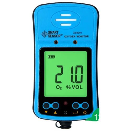Enviro Testers Smart Sensor Oxygen Gas Analyzer Detector