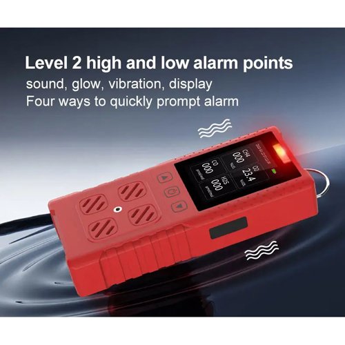 Enviro Testers Portable Multi Gas (Oxygen Gas) Detector