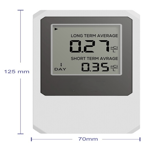 Portable Digital Radon Gas Detector For Home Safety - Enviro Testers