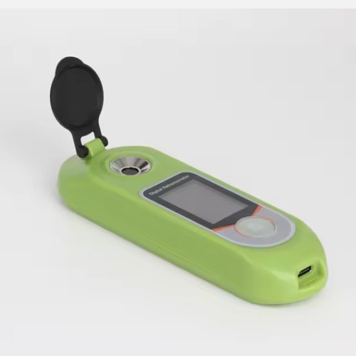 Small Handle Portable Digital Refractometer 0-35 Percent for Covenient Use - Enviro Testers