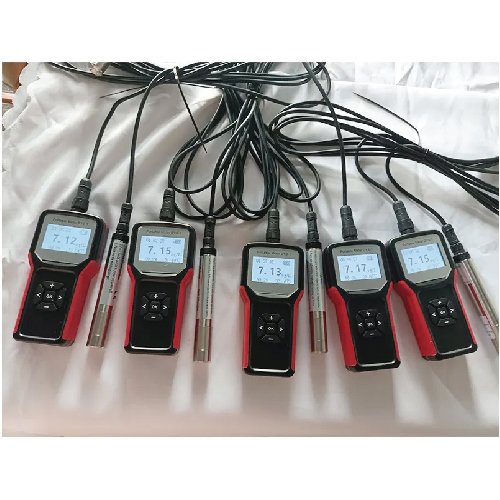 Enviro Testers Aquarium Dissolved Oxygen Sensor Meter Portable Dissolved Oxygen pH Meter Water Oxygen Tester - Protection level IP68